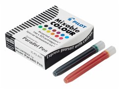 Cover PILOT Tintenpatrone für Füller Parallel Pen farbig 12er Set