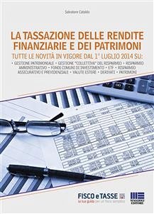 La tassazione delle rendite finanziarie e dei patrimoni (eBook, ePUB) - Cataldo, Salvatore