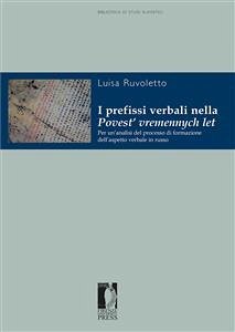 Cover I prefissi verbali nella Povest’ vremennych let (eBook, ePUB)