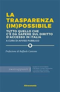 La trasparenza (im)possibile (eBook, ePUB) - Pubblico, Avviso