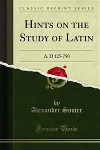Hints on the Study of Latin (eBook, PDF)