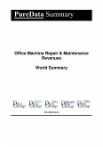 Office Machine Repair & Maintenance Revenues World Summary (eBook, ePUB)