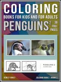Coloring Books for Kids and for Adults - Penguins 2 (eBook, ePUB)