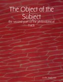 The Object of the Subject (eBook, ePUB) The Object of the Subject (eBook, ePUB)