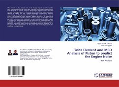 Finite Element and MBD Analysis of Piston to predict the Engine Noise