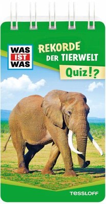 WAS IST WAS Quiz Rekorde der Tierwelt. - Klingner, Inga