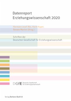 Datenreport Erziehungswissenschaft 2020