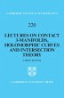 Lectures on Contact 3-Manifolds,... - Bild 1
