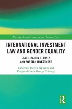 Cover International Investment Law and Gender Equality (eBook, ePUB)