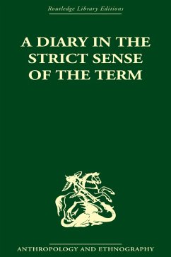 Cover A Diary in the Strictest Sense of the Term (eBook, PDF)