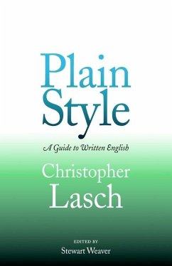 Plain Style - Lasch, Christopher