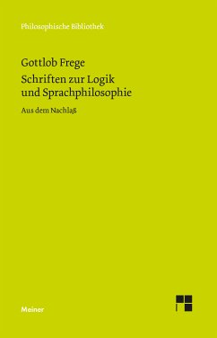 Schriften zur Logik und Sprachphilosophie (eBook, PDF) - Frege, Gottlob