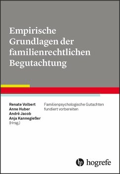 Empirische Grundlagen der familienrechtlichen Begutachtung (eBook, ePUB)