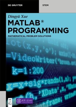 MATLAB Programming (eBook, ePUB) - Xue, Dingyü