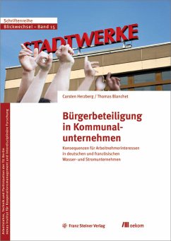 Bürgerbeteiligung in Kommunalunternehmen (eBook, PDF) - Herzberg, Carsten; Blanchet, Thomas