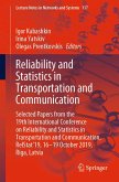 Reliability and Statistics in Transportation and Communication (eBook, PDF)