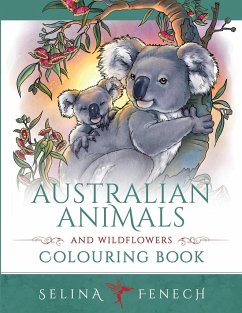 Australian Animals and Wildflowers Colouring Book - Fenech, Selina