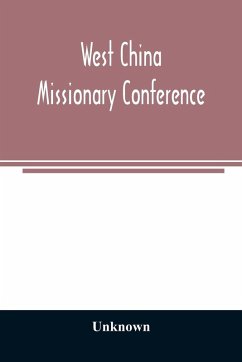 Cover West China Missionary Conference