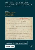 Loss and the Literary Culture of Shakespeare’s Time (eBook, PDF)