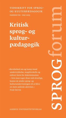 Kritisk sprog- og kulturpædagogik (eBook, PDF) - Aarhus University Press