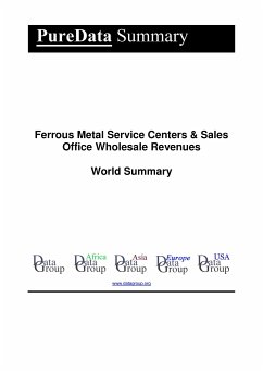Ferrous Metal Service Centers & Sales Office Wholesale Revenues World Summary (eBook, ePUB) - DataGroup, Editorial