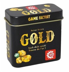 Carletto 646252 - Gamefactory, Gold, Memospiel, Reisespiel