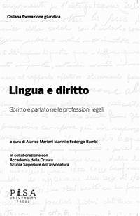 Lingua e diritto (eBook, PDF) - Bambi, Federigo; Mariani Marini, Alarico