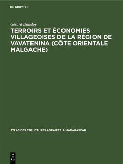 Cover Terroirs et économies villageoises de la région de Vavatenina (Côte orientale malgache) (eBook, PDF)
