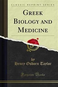 Greek Biology and Medicine (eBook, PDF)