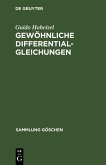 Gewöhnliche Differentialgleichungen (eBook, PDF)