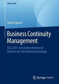 Business Continuity Management (eBook, PDF) - Spörrer, Stefan