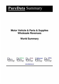 Motor Vehicle & Parts & Supplies Wholesale Revenues World Summary (eBook, ePUB) - DataGroup, Editorial