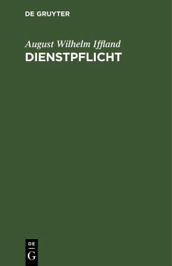 Cover Dienstpflicht (eBook, PDF)