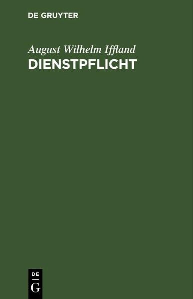 Dienstpflicht (eBook, PDF) Dienstpflicht (eBook, PDF)