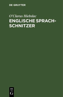 Cover Englische Sprach-Schnitzer (eBook, PDF)