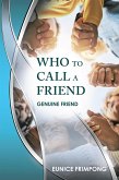 Who to Call a Friend (eBook, ePUB)