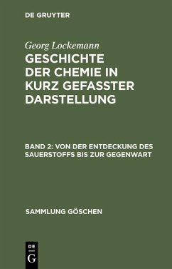 Von der Entdeckung des Sauerstoffs bis zur Gegenwart (eBook, PDF) - Lockemann, Georg