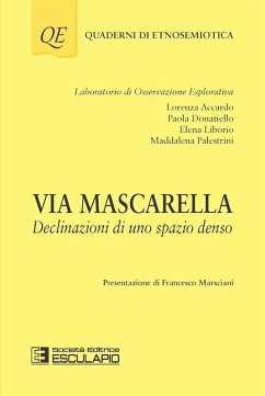 Cover Via Mascarella. Declinazioni di uno spazio denso (eBook, ePUB)