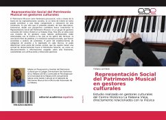 Representación Social del Patrimonio Musical en gestores culturales