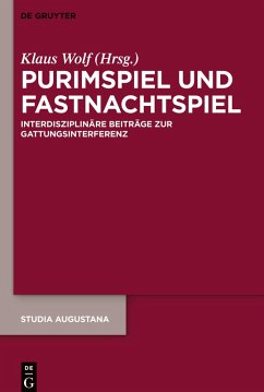 Cover Purimspiel und Fastnachtspiel