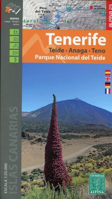 Wanderkarte Tenerife - Parque Nacional del Teide