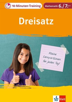 Klett 10-Minuten-Training Mathematik Dreisatz 6./7. Klasse