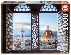 Carletto 9218460 - Educa, Views of Florence, Florenz, Puzzle, 1000 Teile