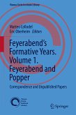 Feyerabend&quote;s Formative Years. Volume 1. Feyerabend and Popper (eBook, PDF)