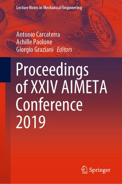 Proceedings of XXIV AIMETA Conference 2019 (eBook, PDF)