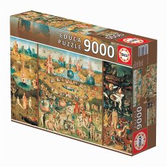 Carletto 9214831 - Educa, Garten der Lüste, Hieronymus Bosch, Puzzle, 9000 Teile