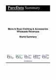 Mens & Boys Clothing & Accessories Wholesale Revenues World Summary (eBook, ePUB)