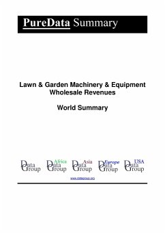 Lawn & Garden Machinery & Equipment Wholesale Revenues World Summary (eBook, ePUB) - DataGroup, Editorial