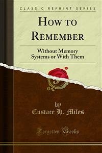 How to Remember (eBook, PDF)