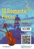 Violin Quartet Score of &quote;10 Romantic Pieces&quote; (eBook, ePUB)